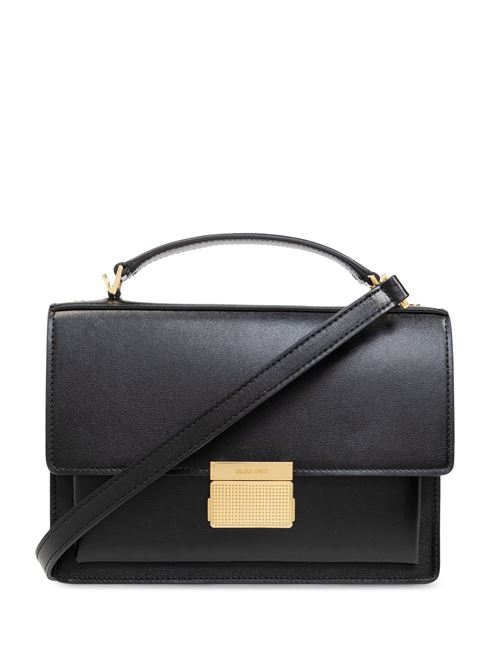 Black square body single flat bag Golden Goose | GWA00467A00056590100